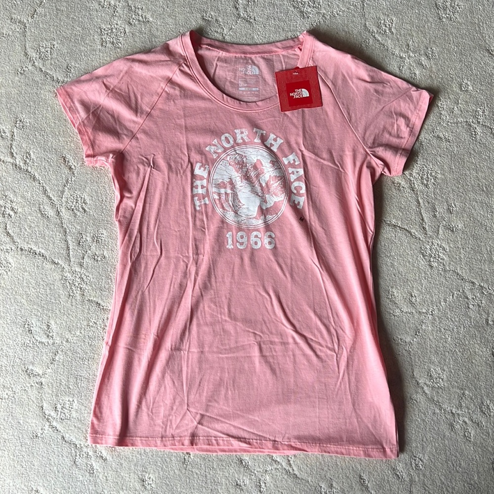 Peach Color The North Face 1966 Slim Fit Short Sleeve Tshirt, NWT